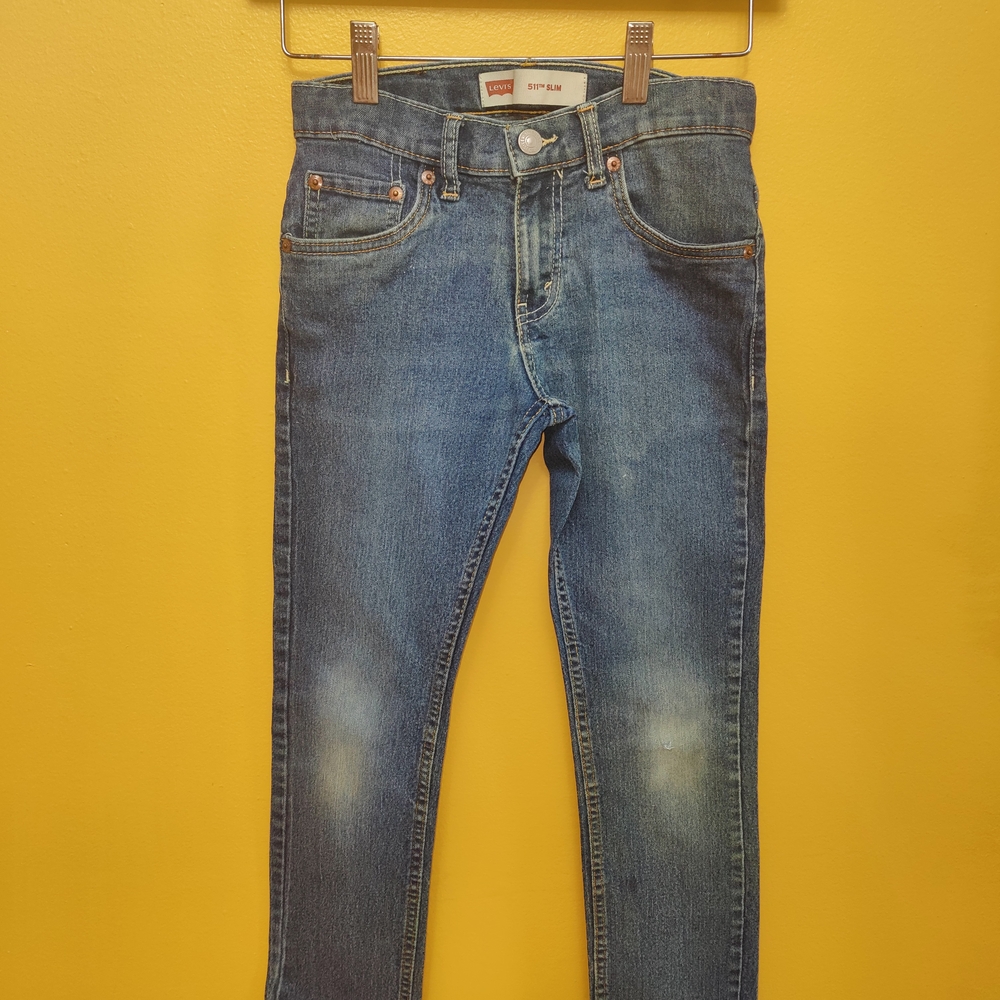 Levi's Blue Classic Straight-Leg Jeans